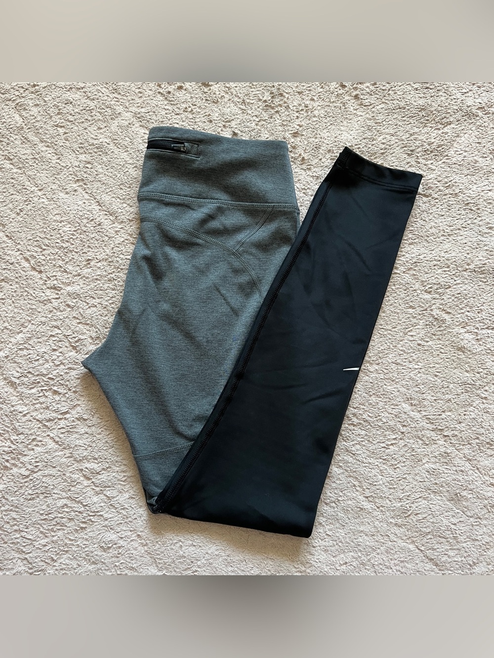 Nike Dri-Fit Athletic Leggings Workout‎ Sporty Gym Yoga Pilates Running Sz M